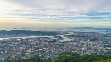 皿倉山展望台　福岡県　北九州市