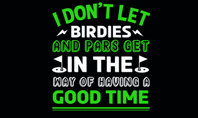 New Golf T-shirt Design Template