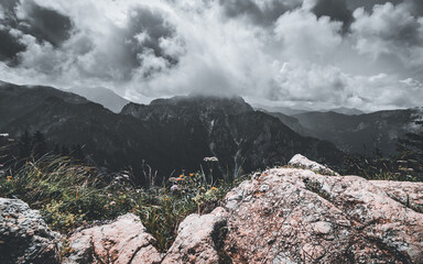 rocky mountain landscape