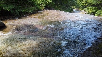 カムイワッカ湯の滝 秘湯 温泉 知床半島 世界遺産 知床国立公園 北海道