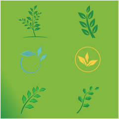 Leaf and Shutter Lens Aperture for Nature Photographer logo design inspiration