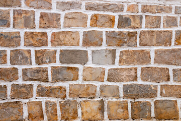Rustic stone wall texture