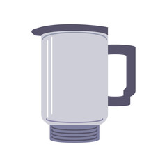 aluminum thermos mug