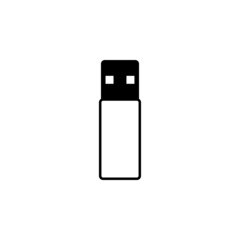 flash drive icon, usb vector, file illustration