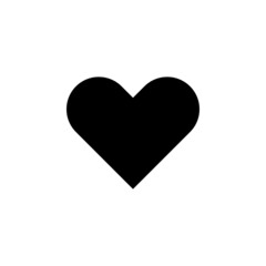 heart icon, love vector, care illustration