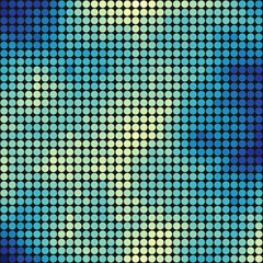 Color Pixels Cloud Abstract Computational Generative Art background illustration