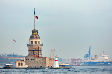 The Maidens Tower. Istanbul, Turkey