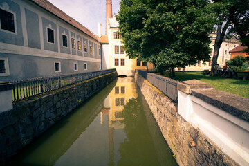 Jindrichuv hradec castle and surroundings