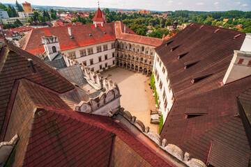 Jindrichuv hradec castle and surroundings