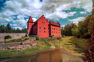 red Lhota State Castle, South Bohemia