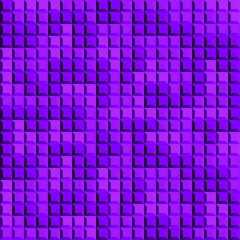 Purple squares background. Mosaic tiles. Vector illustration.