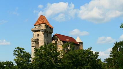 Fototapeta na wymiar Burg Lichtenstein, Niederösterreich