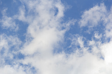 blue sky background