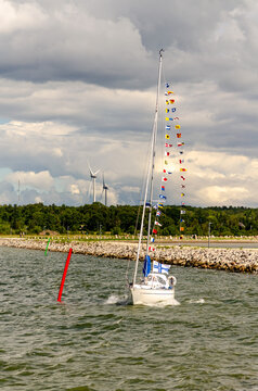 sailing on the river