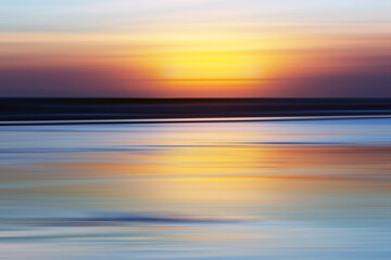 Colorful abstract Sunset background backdrop