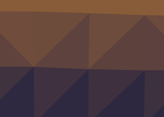 Obraz premium Abstract color Low-Polygones Generative Art background illustration