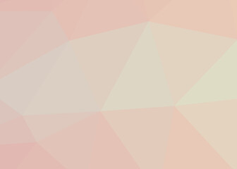 Fototapeta premium Abstract color Low-Polygones Generative Art background illustration