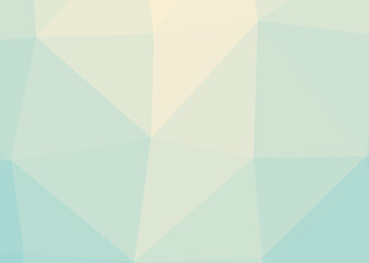 Abstract color Low-Polygones Generative Art background illustration