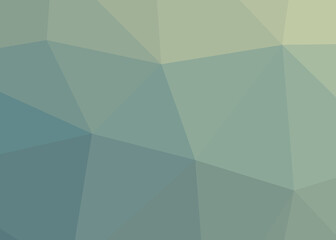 Obraz premium Abstract color Low-Polygones Generative Art background illustration