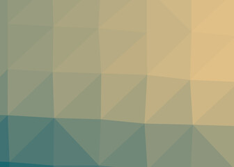 Obraz premium Abstract color Low-Polygones Generative Art background illustration
