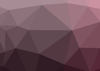 Obraz premium Abstract color Low-Polygones Generative Art background illustration
