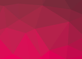 Abstract color Low-Polygones Generative Art background illustration