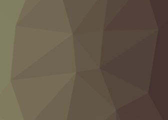 Abstract color Low-Polygones Generative Art background illustration