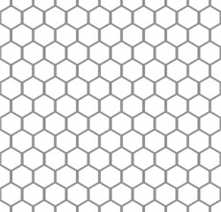 Abstract hexagonal net