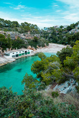 Fototapeta na wymiar Cove of Cala Pi in Mallorca, Spain