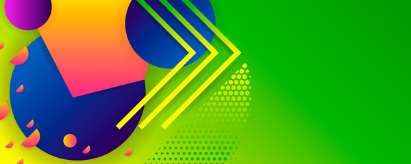 Abstract Art Lines Bright color design backgrounds template summer juicy background with geometric elements