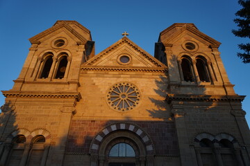 Naklejka premium the cathedral of Santa Fe
