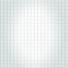 White geometric background. Mosaic tiles. Vector illustration.