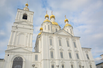 Obraz premium ARZAMAS, RUSSIA - JULY 28, 2021: Church of the Annunciation in Arzamas city located in Nizhny Novgorod region