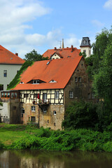 Fototapeta na wymiar Altstadt von Merseburg