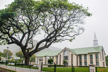 Tahiti and Moorea Islands Catholic churches French Polynesia