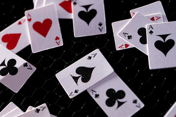 playing cards background