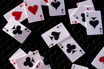 playing cards background
