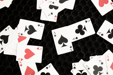 playing cards background