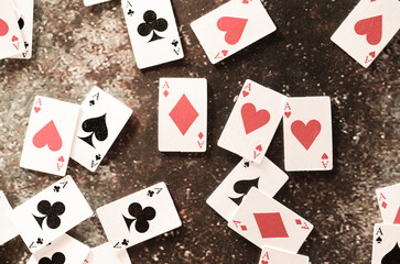 playing cards background