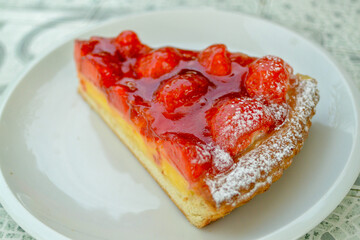 Strawberry tart