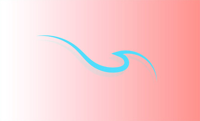 abstract background with waves