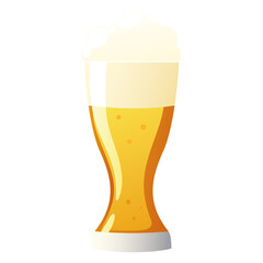large beer glass