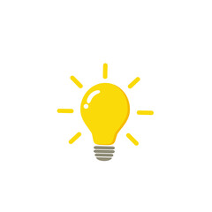 The light bulb is full of ideas And creative thinking, analytical thinking for processing. Light bulb icon vector. ideas symbol illustration.