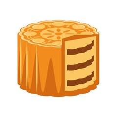 delicious mooncake dessert