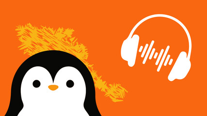 Cute penguin music