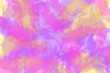 Abstract modern pink yellow pastel background. Tie dye pattern.	