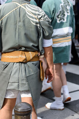 A traditional Japanese festival.