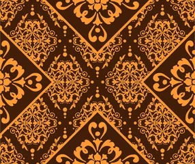  naadloos patroon met gouden ornament © 33 Studio Design