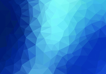 Obraz premium blue background with triangles