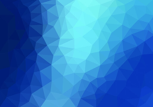 blue background with triangles